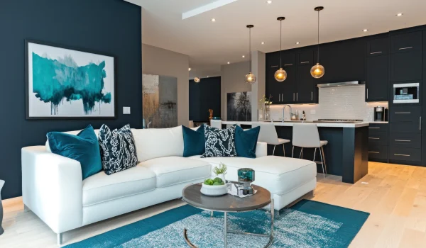 Interior image of a recently completed paint job.